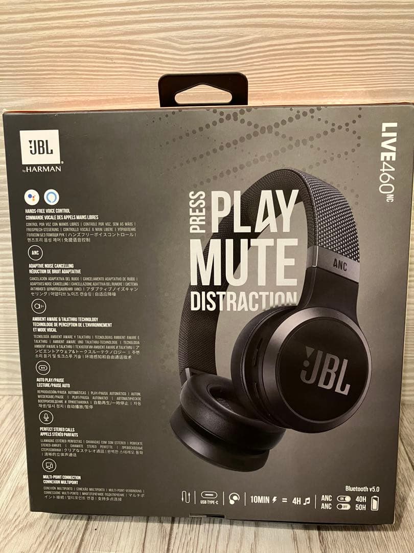 新品・未開封　JBL LIVE 460NC ワイヤレスヘッドホン