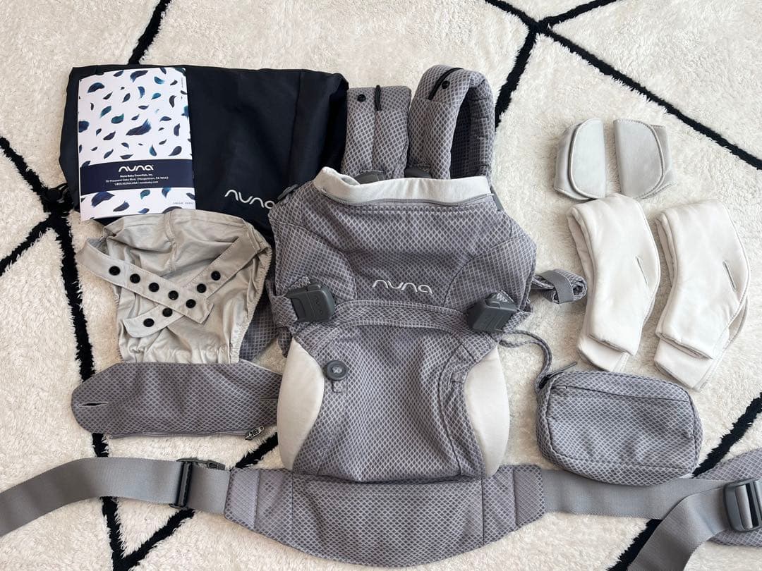 ヌナ　nuna カドルクリック　フォグ　抱っこ紐