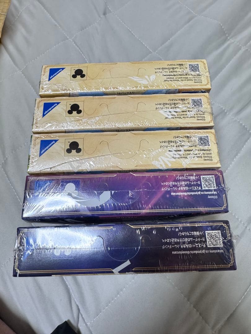 Disney Loracana トレーディングカード 5ボックス