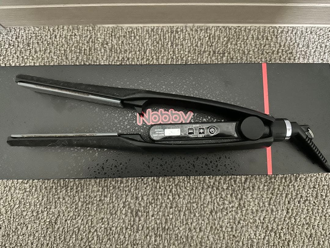 Nobby ストレートヘアアイロン ブラック　NBS1200