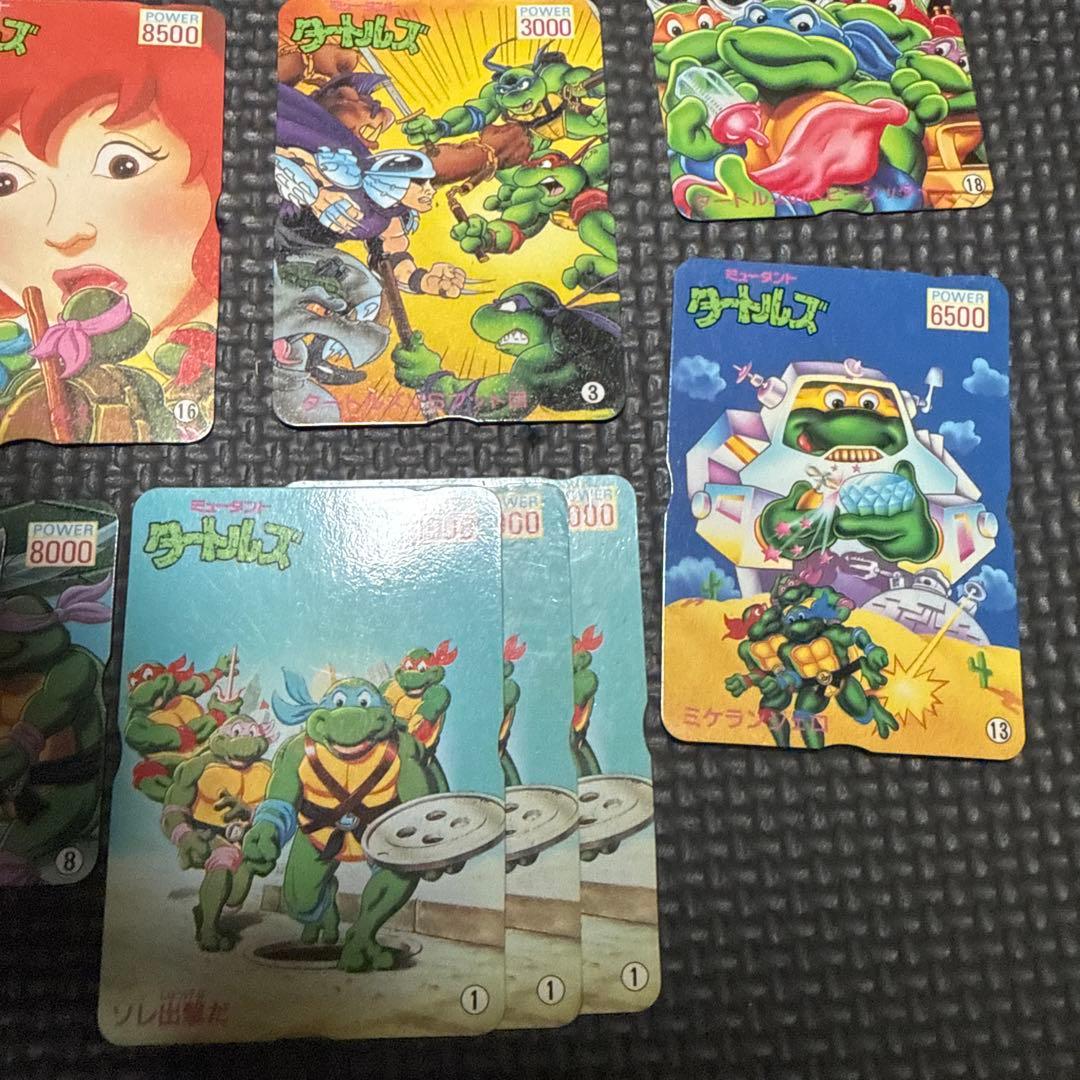 激レア　ミュータント　タートルズカード