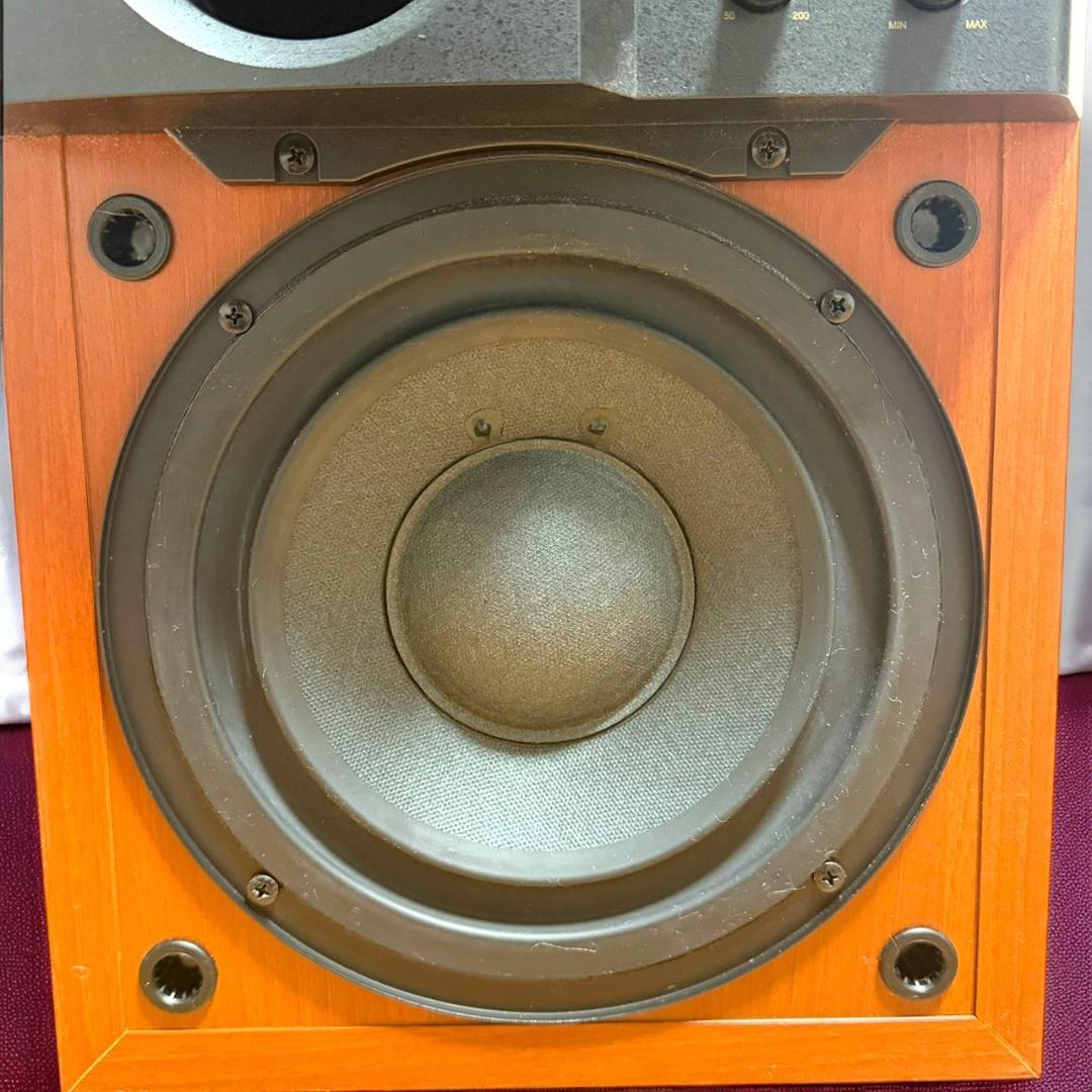 ☆送料無料 美品 DENON デノン DSW-555 ウーファー 木目