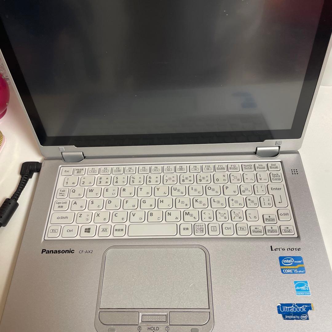 Panasonic Let's note CF-AX2 本体 ACアダプター付き