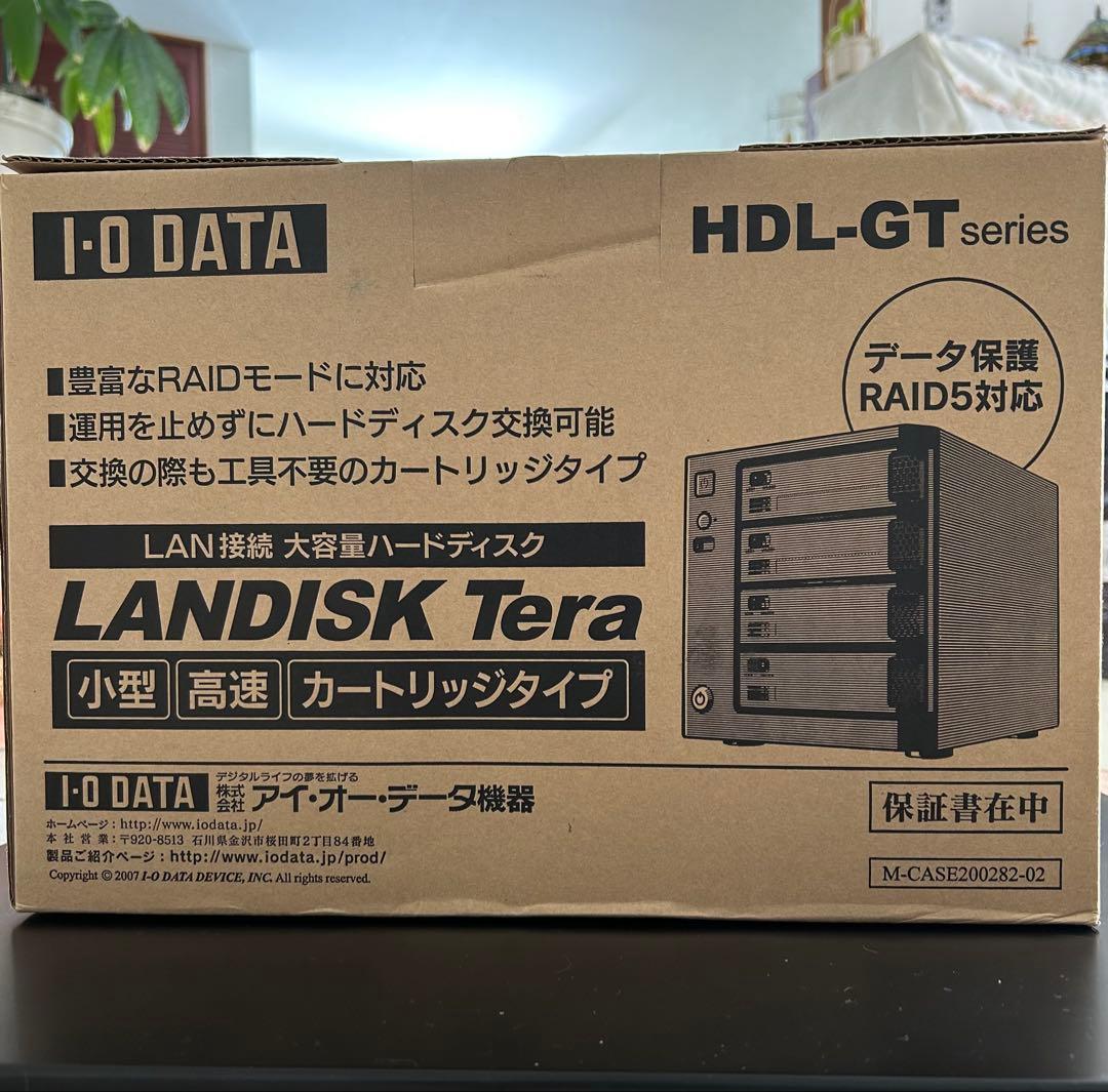 I-O DATA LANDISK HDL-GT4.0 実装8TB 新古品