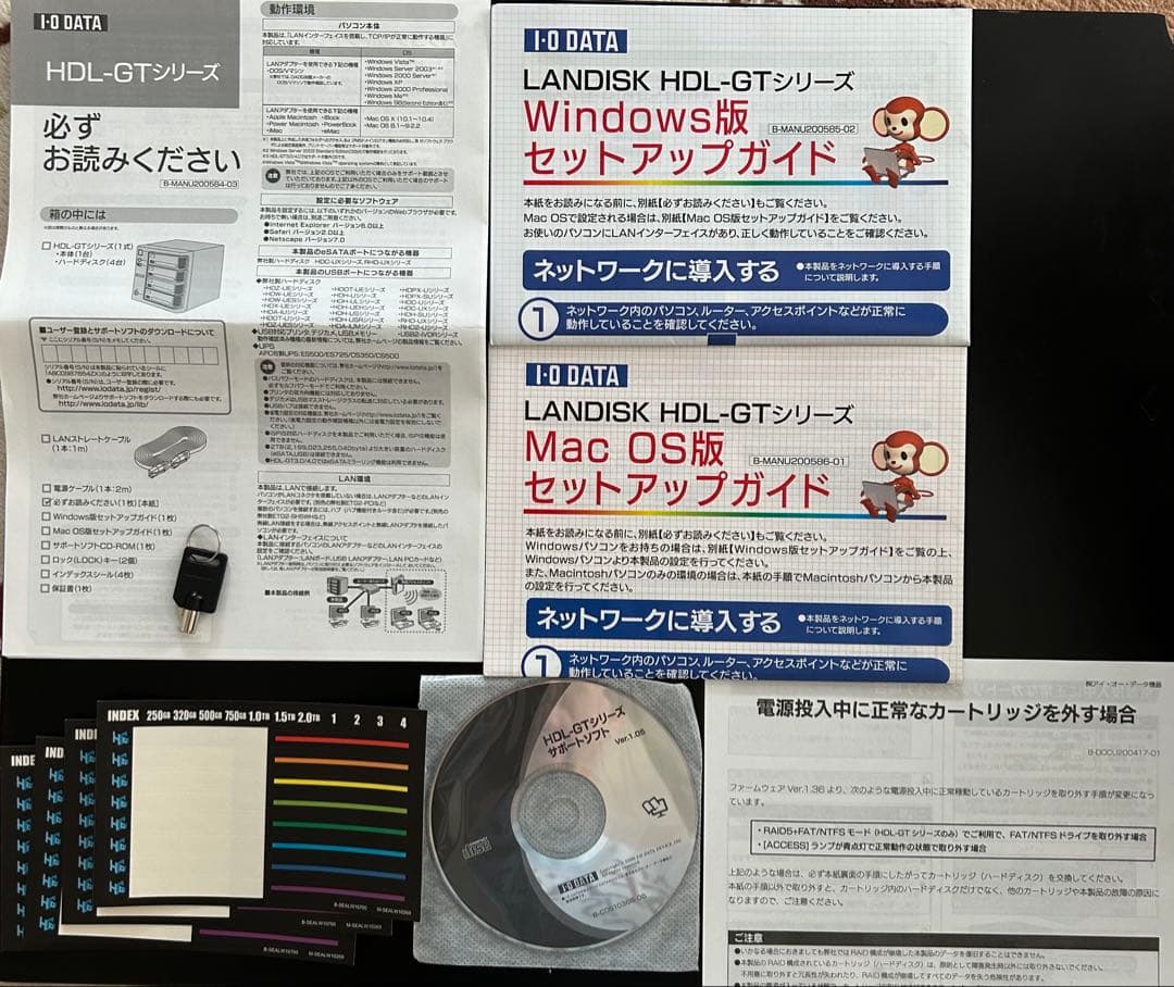 I-O DATA LANDISK HDL-GT4.0 実装8TB 新古品