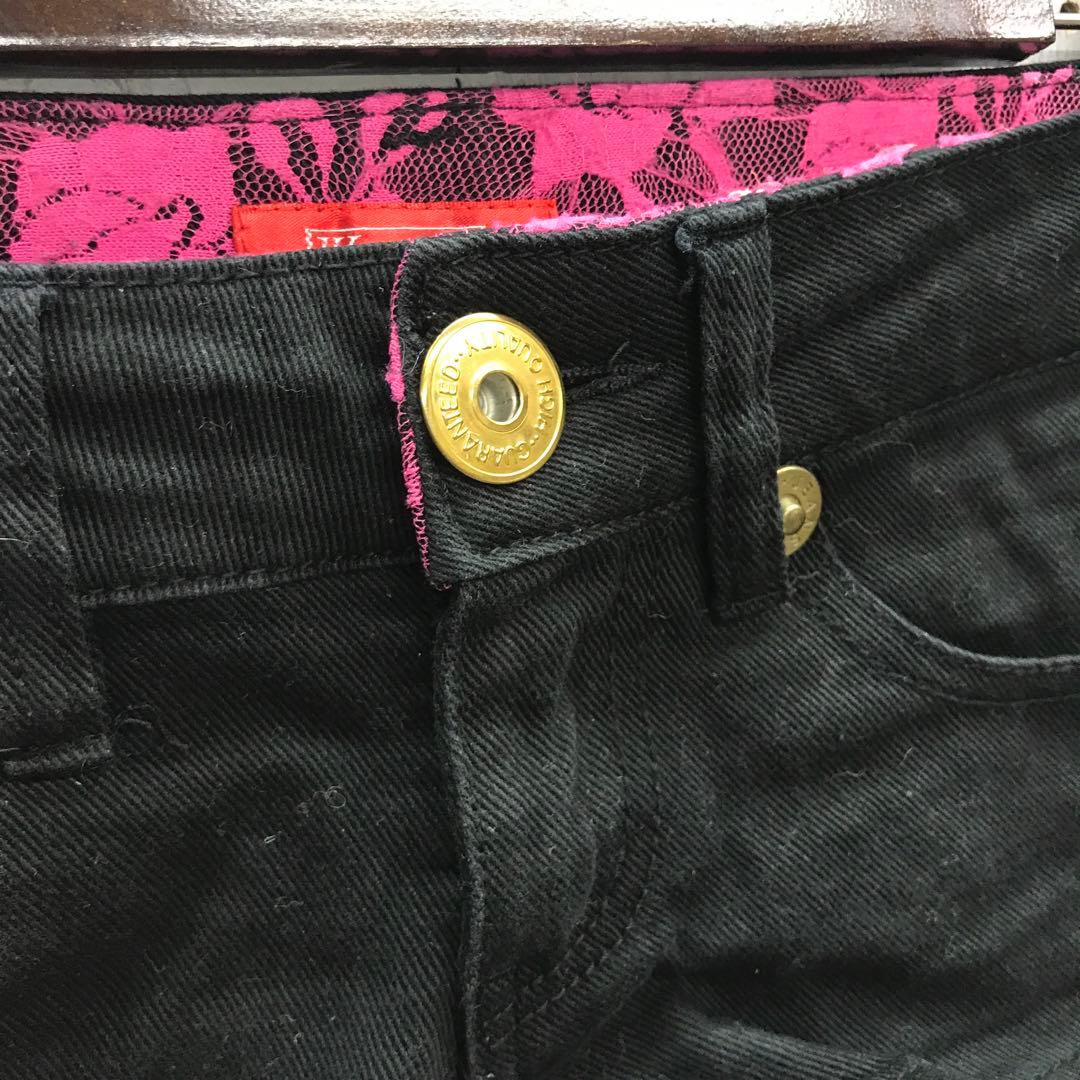 小悪魔 ギャル エロカワ 古着 サイドリング マイクロミニパンツ