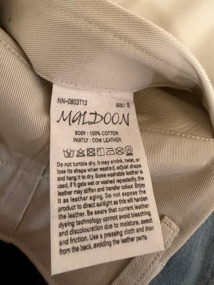 パンツ NICENESS 24SS MALDOON