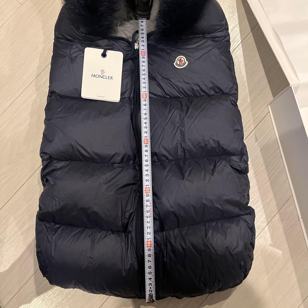 Moncler 黒 おくるみ ダウン