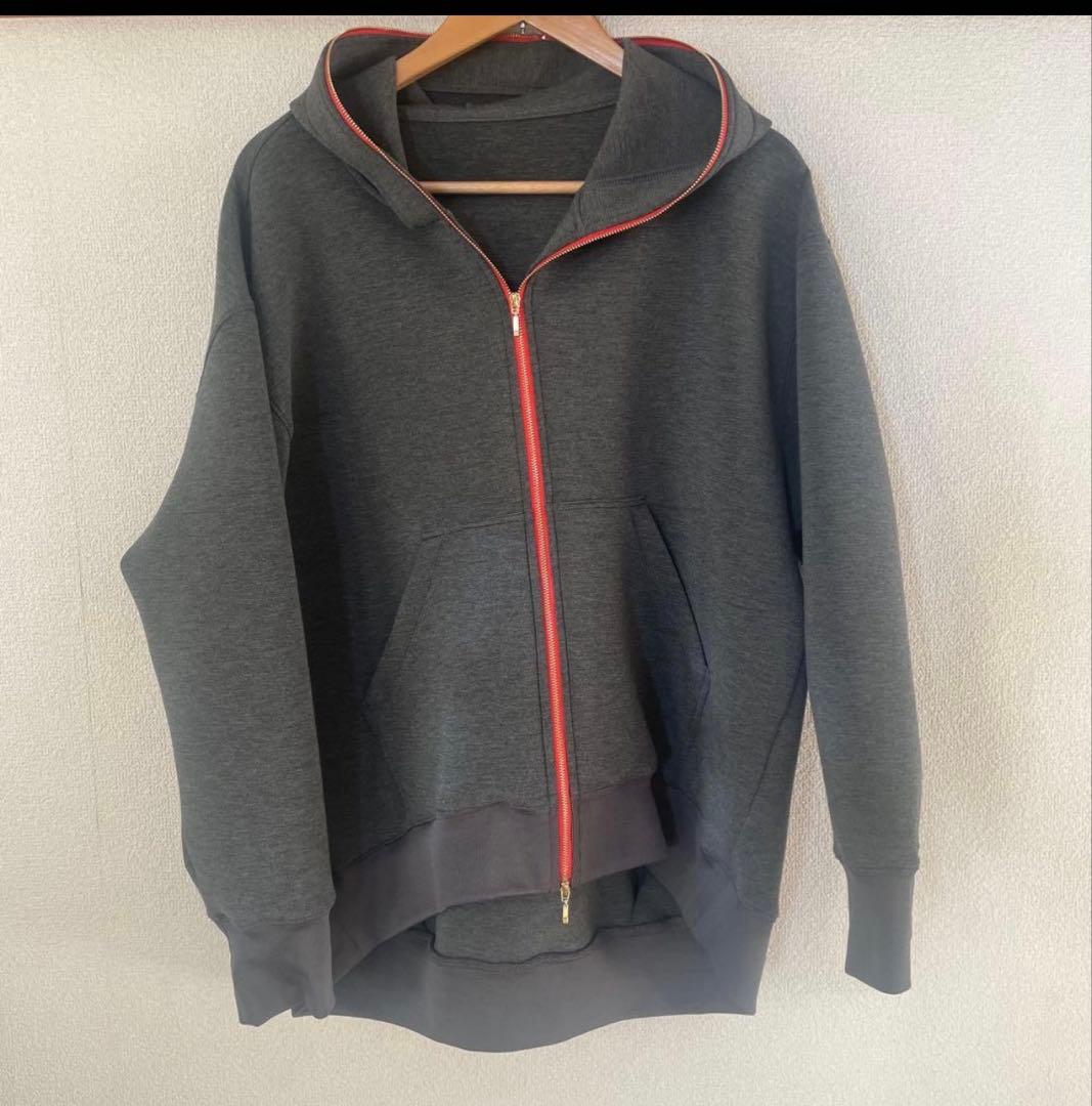 Mal.ボンディング配色パーカー