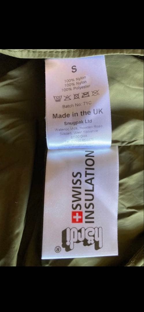 4*a様 Snugpak オリーブグリーン オーバーオール