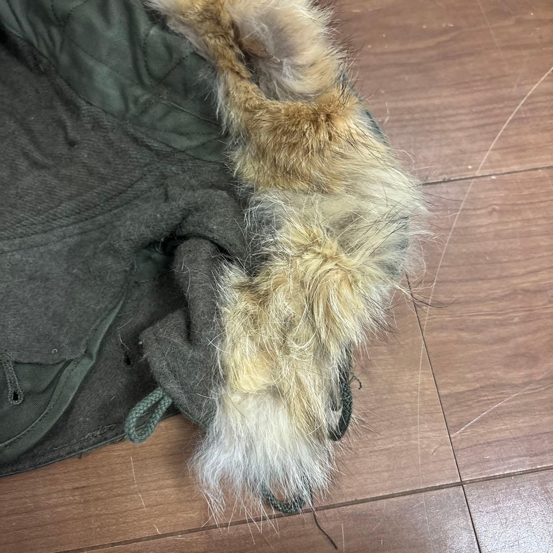 50s 初期型　米軍　実物　M51フード　M1951 PARKA コヨーテファ⑬