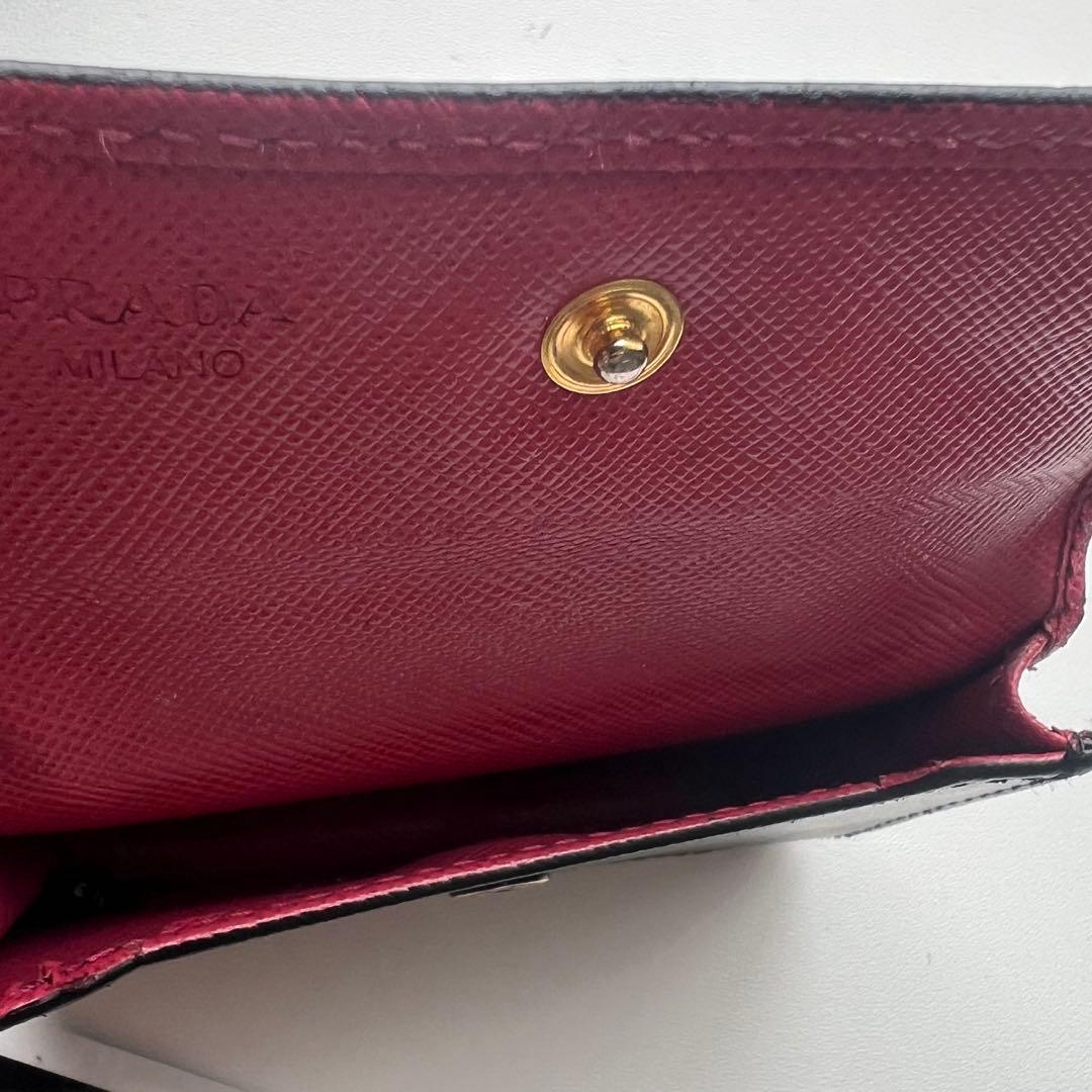 209 美品 PRADA プラダ カードケース 名刺入れ 財布