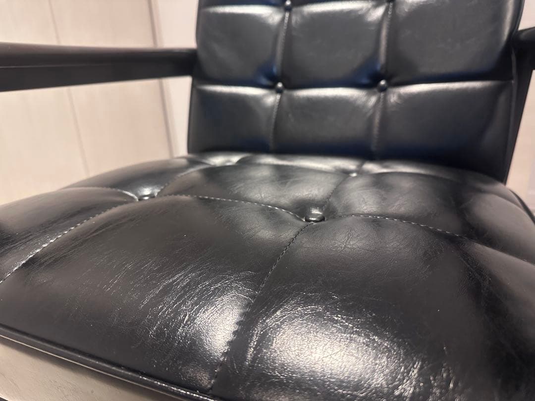 【カリモク60】Kチェア1シーター スタンダードブラック