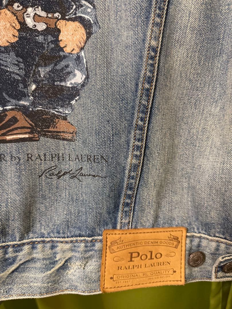 ポロベア　Gジャン　デニム　Mサイズ