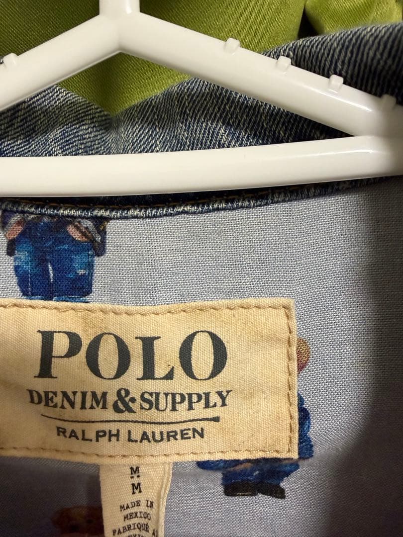 ポロベア　Gジャン　デニム　Mサイズ