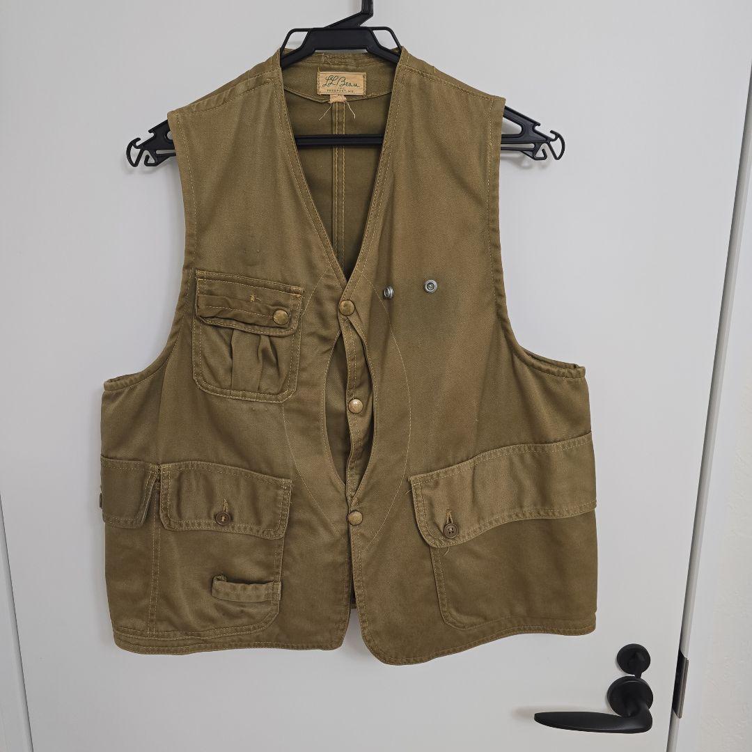 LL Bean ハーフムーン フィッシングベスト 60s