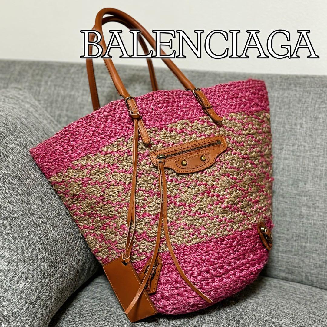 値下げ バレンシアガ カゴバッグ トートバッグ BALENCIAGA