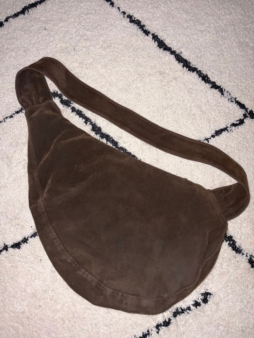 Simple Project クロワッサンショルダーバック　希少サイズL