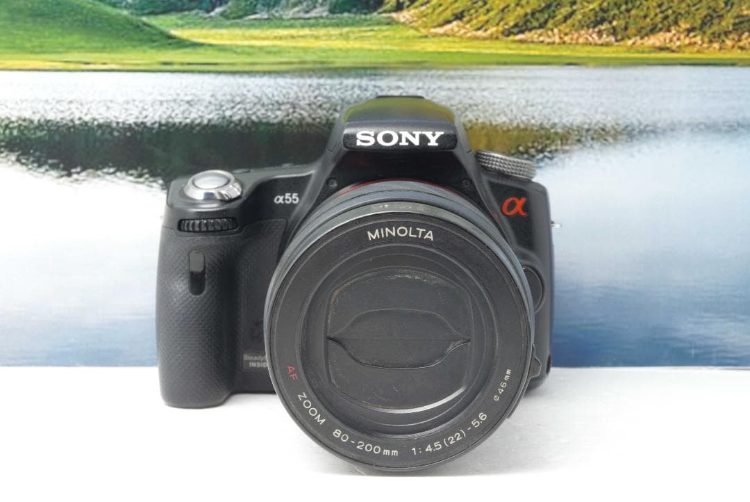 SONY α55 レンズキット　ソニー　SLT-A55V デジタル一眼レフカメラ