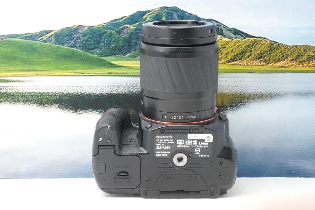 SONY α55 レンズキット　ソニー　SLT-A55V デジタル一眼レフカメラ