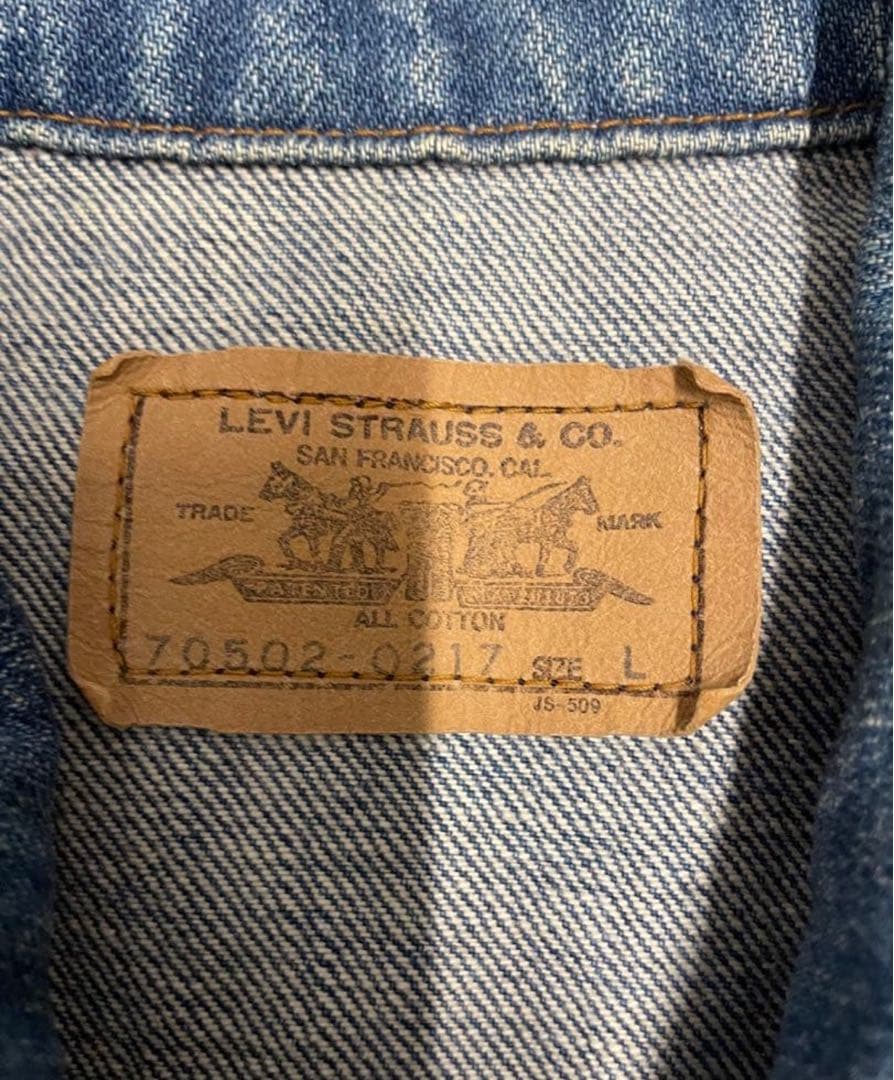 希少80s Vintage Levis 70502 0217 デニムJKT
