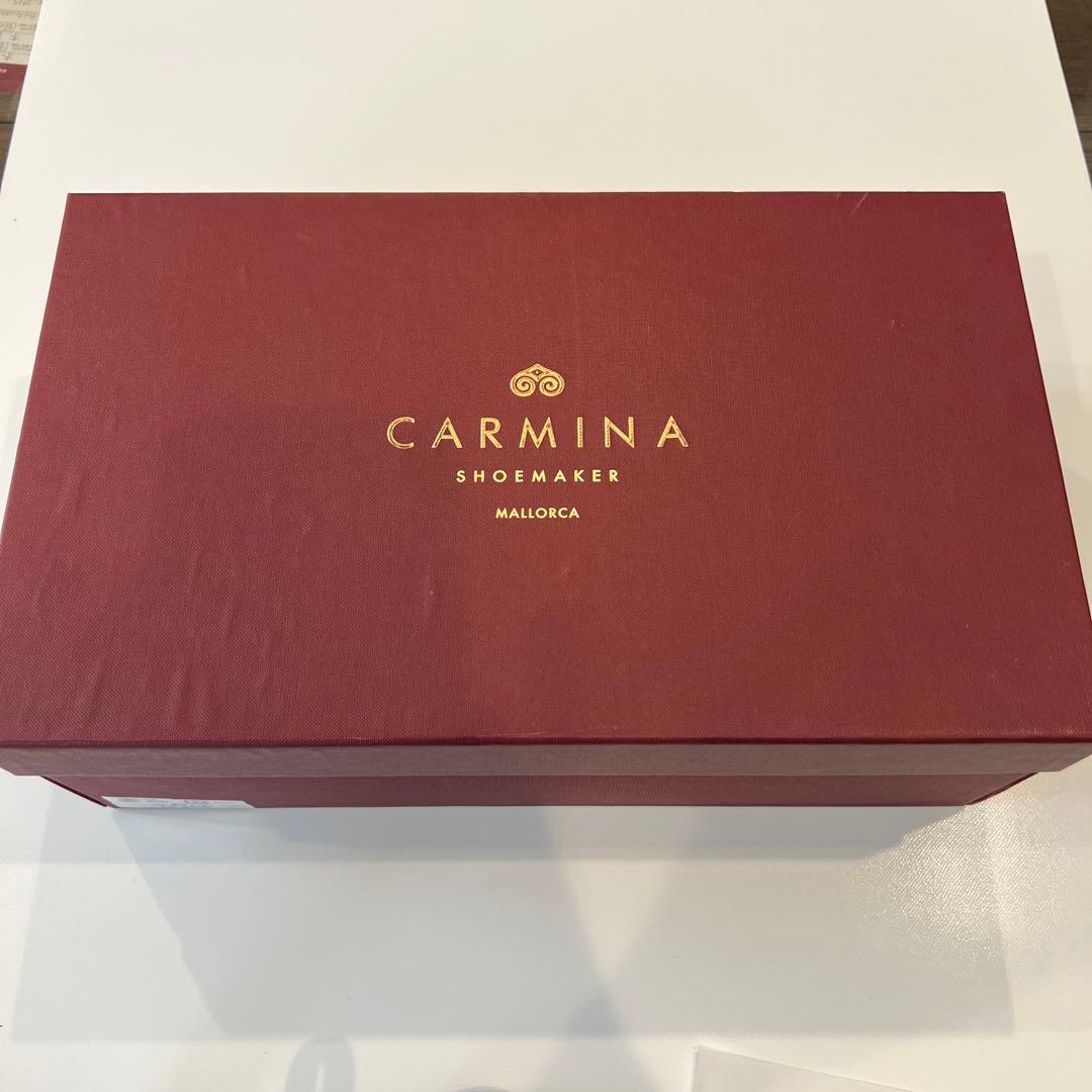 【近日削除】CARMINA Uチップダービー（カーフスエード フォレスト）