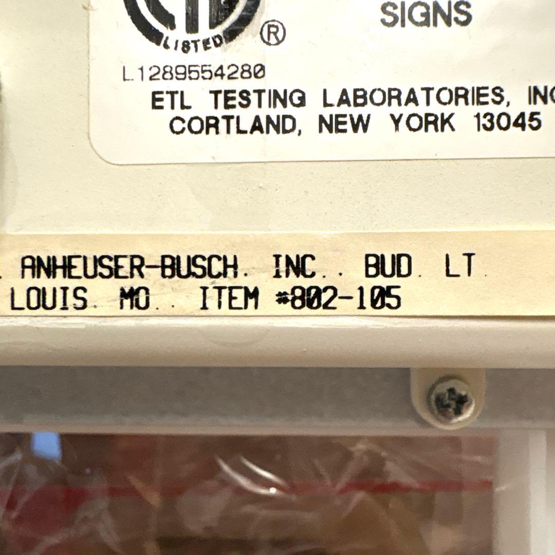 BUDLIGHT プールテーブルライト　バーランプ　ビリヤード　USA 看板