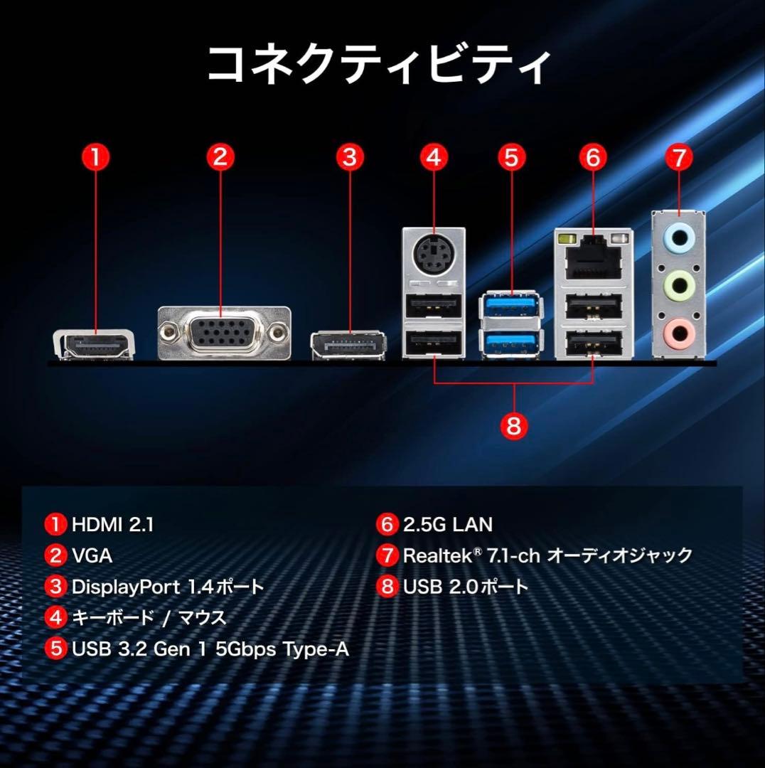 MSI PRO H610M-G DDR4 マザーボード Micro-ATX