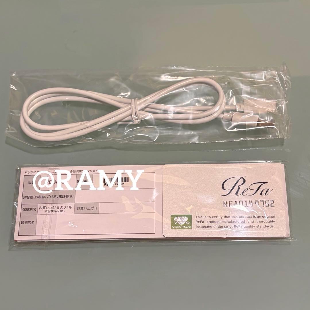 ぴ*つ様 【新品未使用】リファ ReFa フィンガーアイロン 正規品 ホワイト