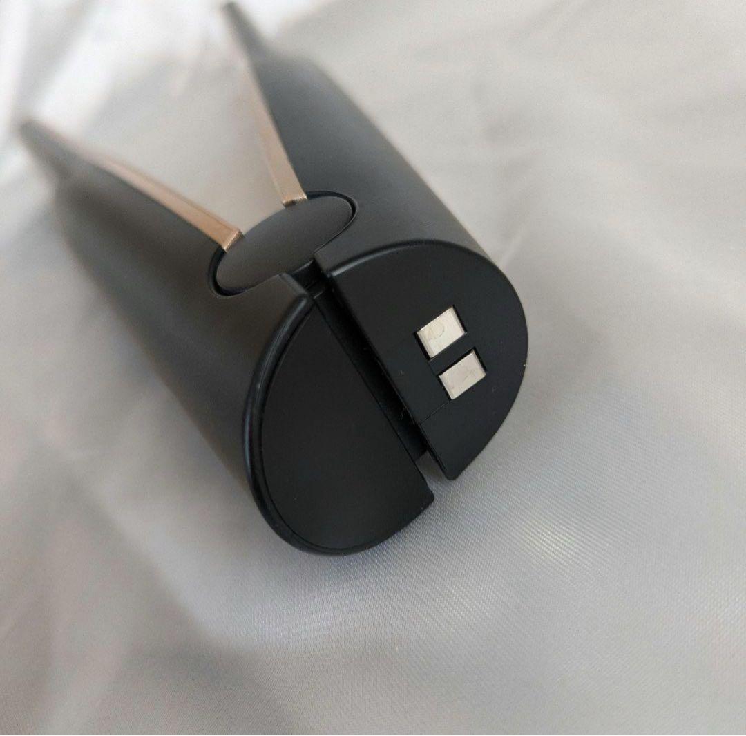 極美品【CARE PRO 超音波アイロン】ケアプロ　超音波トリートメント　黒