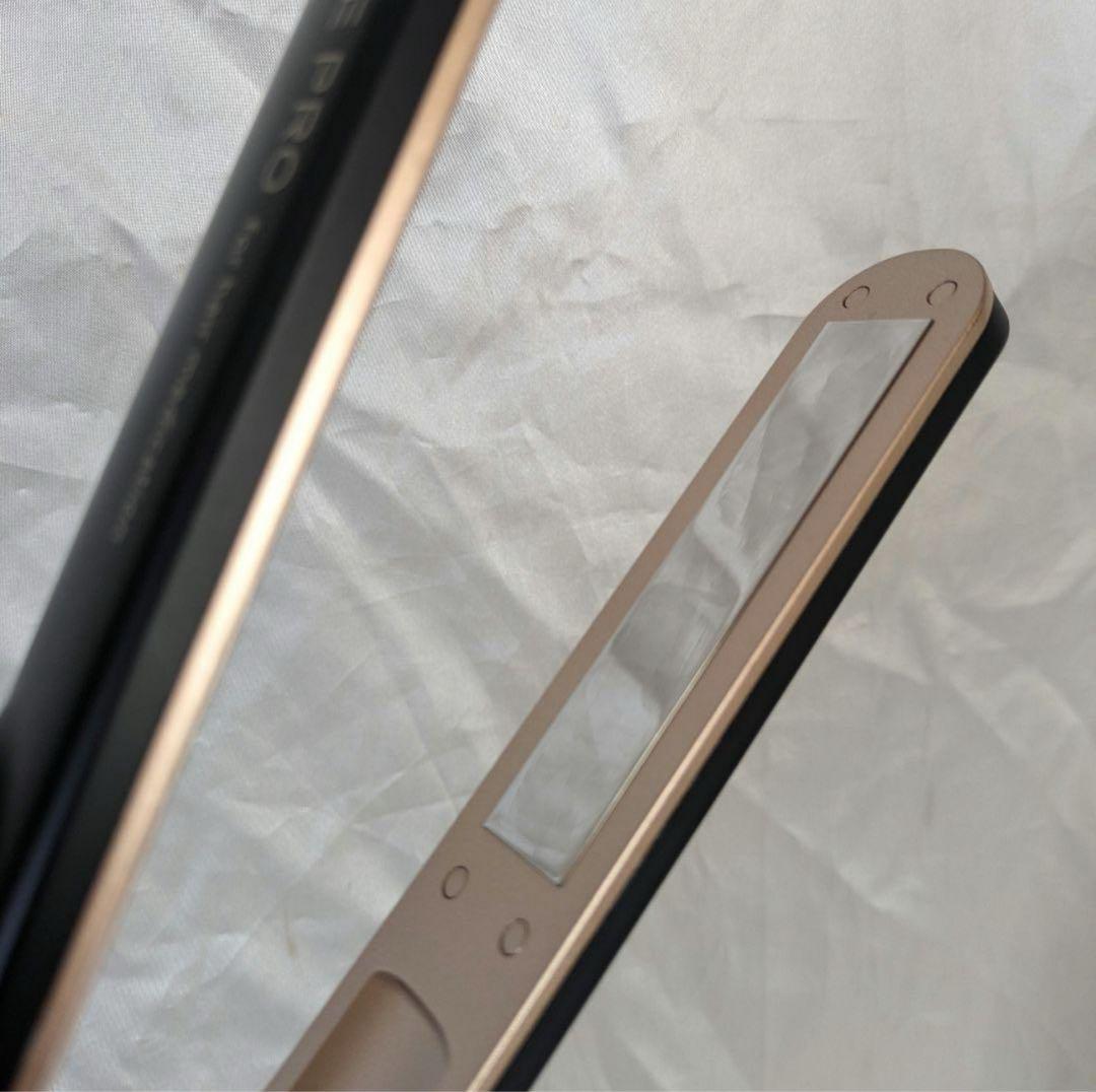 極美品【CARE PRO 超音波アイロン】ケアプロ　超音波トリートメント　黒