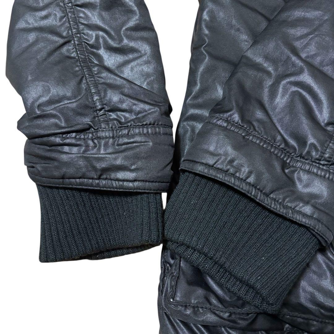 ジャケット・アウター archive grunge fur gimmick coat BLK y2k