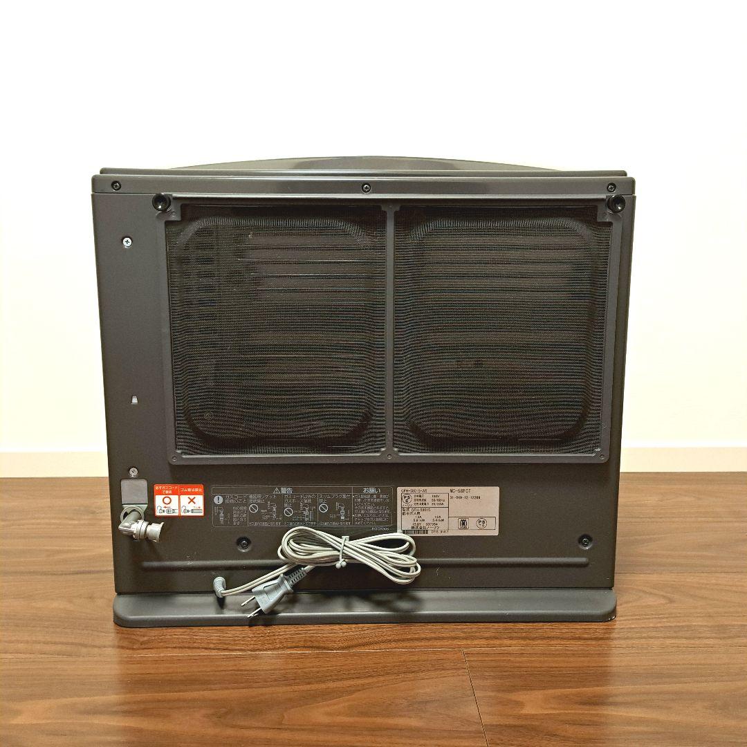 美品◆リンナイ ガスファンヒーター 15～ 21畳タイプ◆説明書・ホース・箱付