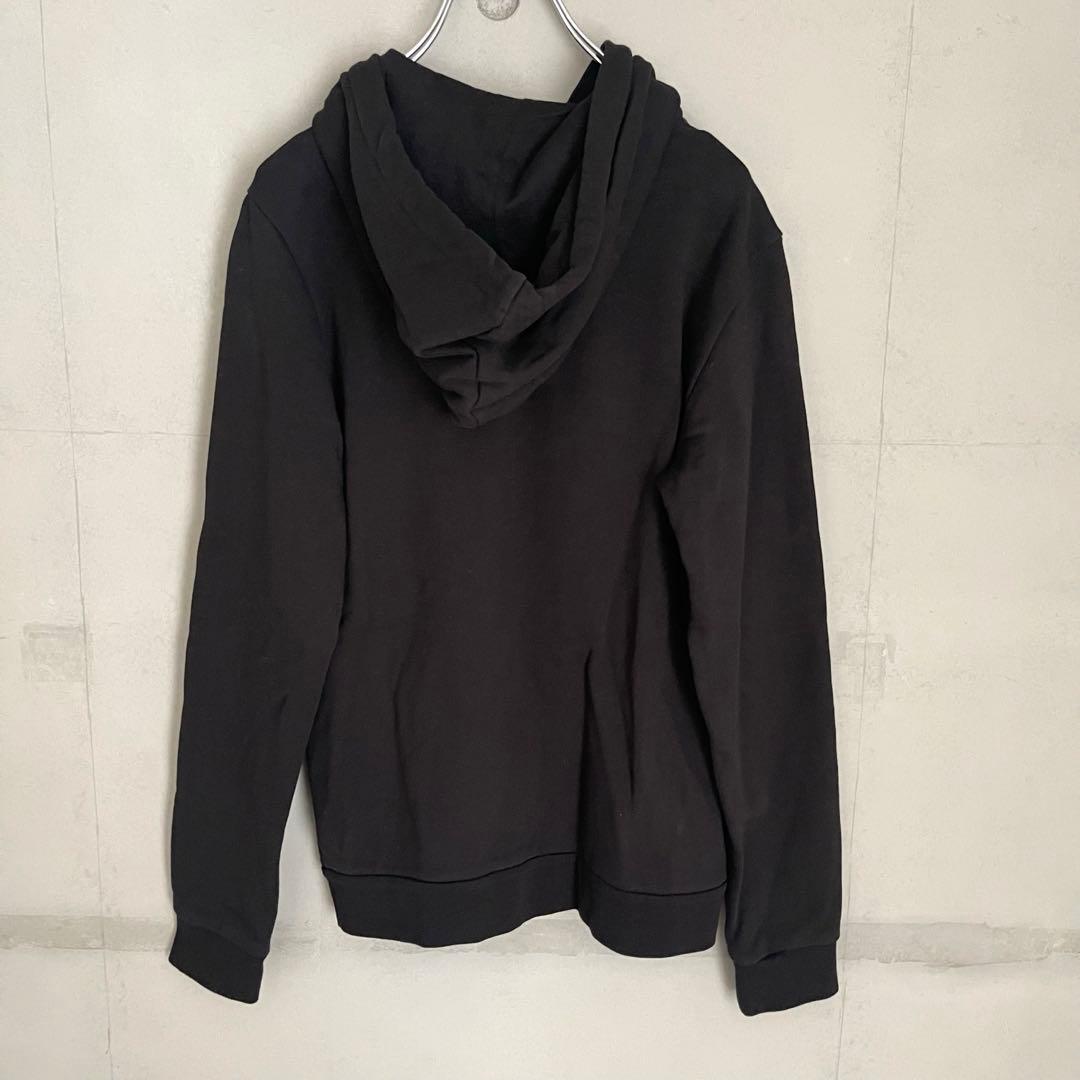 【美品】アルマーニエクスチェンジ　スタッズICON　ジップアップスウェットパーカ