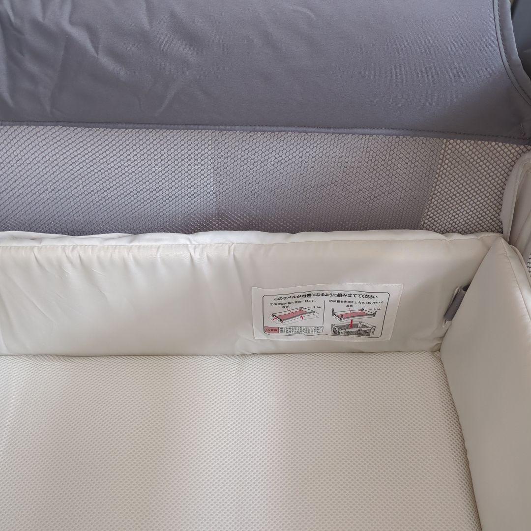 【最上位モデル】 Apricaベビーベッド ココネルエアー グレーベアー