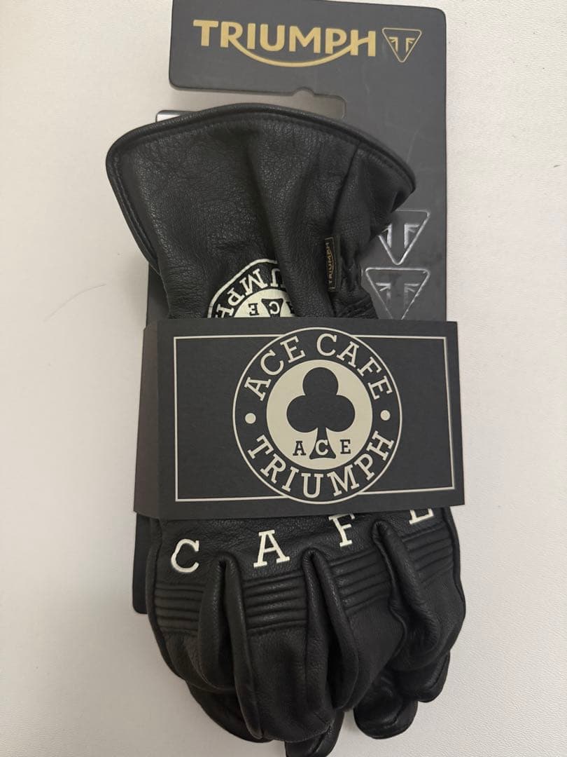 ACE CAFE PRINTED LEATHER GLOVE グローブ Lサイズ