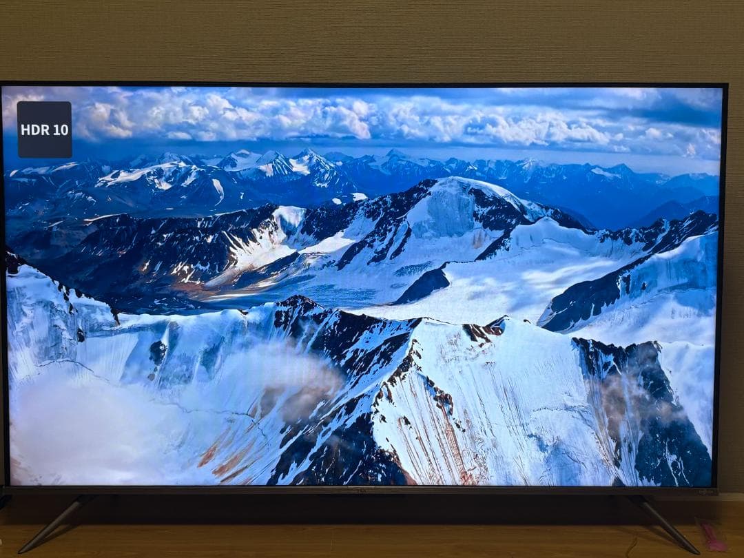 超美品 TCL 50型 4k HDR QLED 量子ドット【直接引取り可】