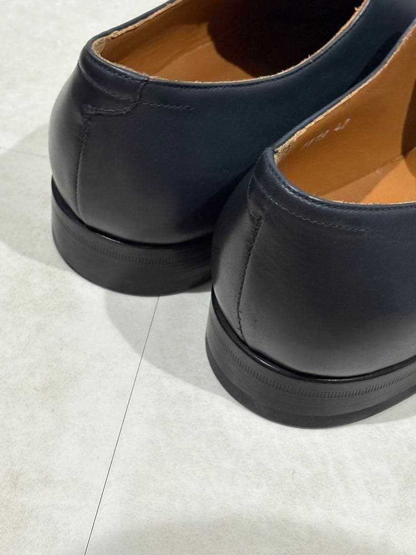 フォロー割　伊製 新品 ドュカルス Doucal's プレーントゥ42サイズ