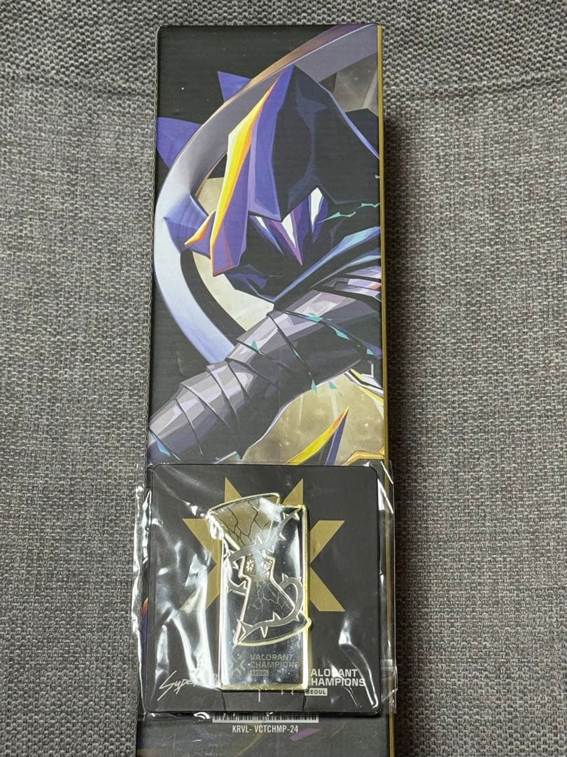 VALORANT champions seoul 2024 マウスパッド バッジ