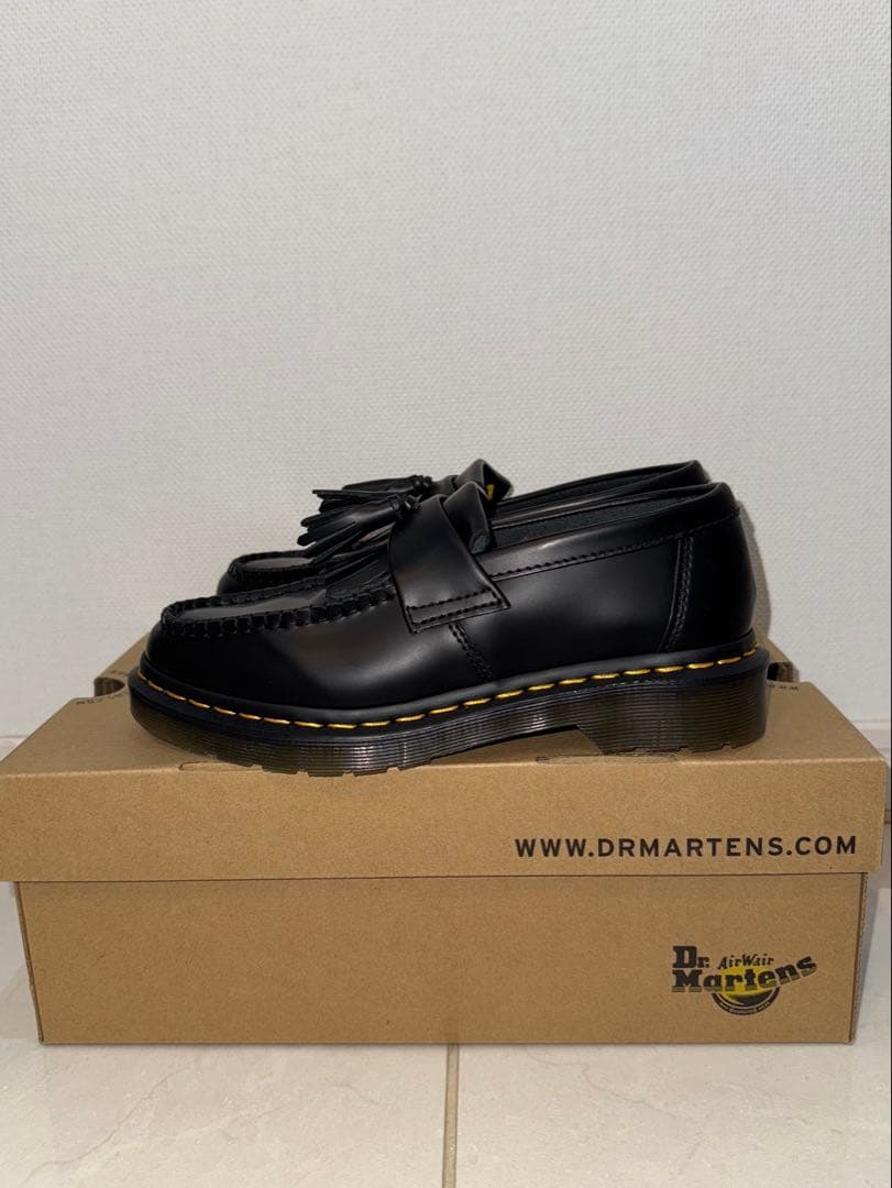 Dr. Martens ADRIAN タッセルローファーイエローステッチ　UK4
