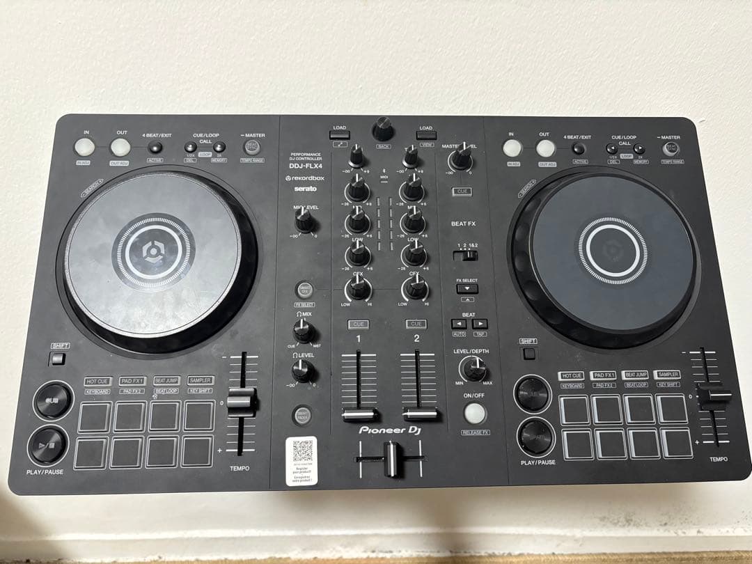 Pioneer DJ DDJ-FLX4 黒 DJコントローラー