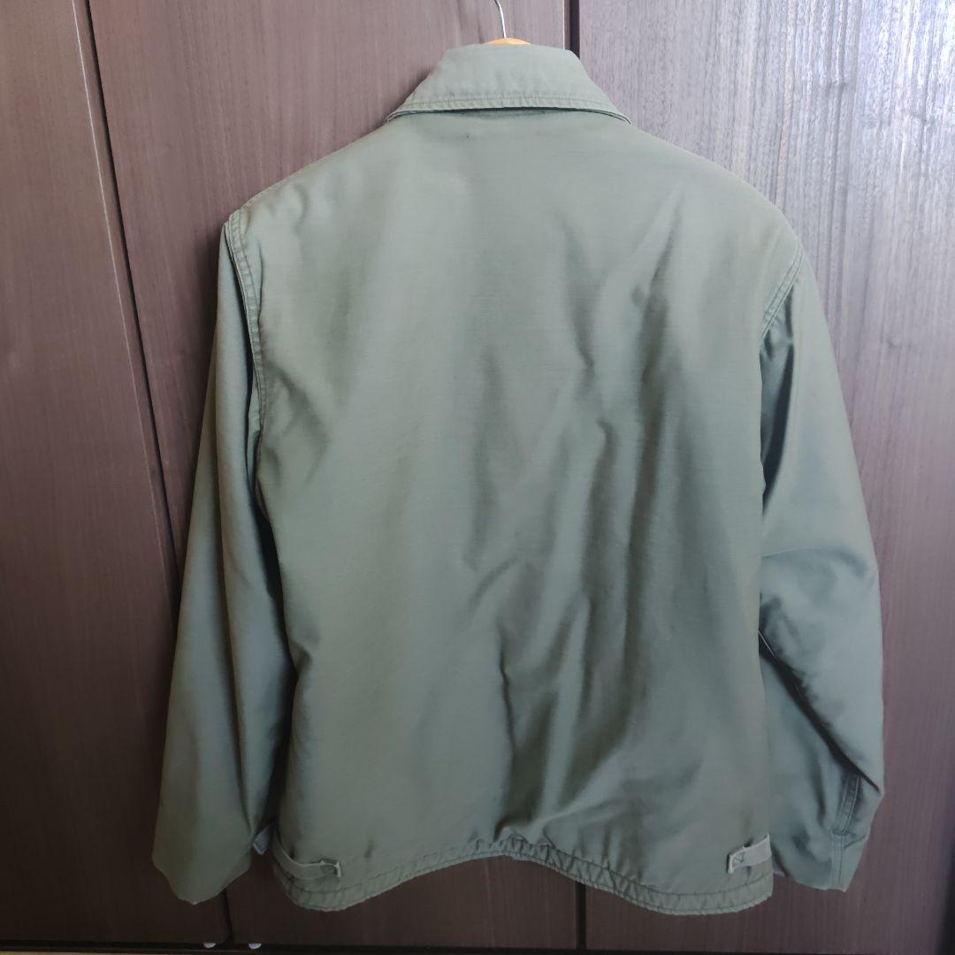ミリタリージャケット　ヴィンテージ　　A-2 デッキジャケット 実物　タグなし