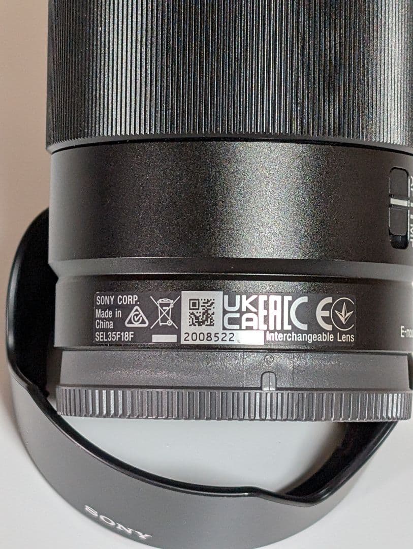 SONY SEL35F18F 単焦点レンズ 美品