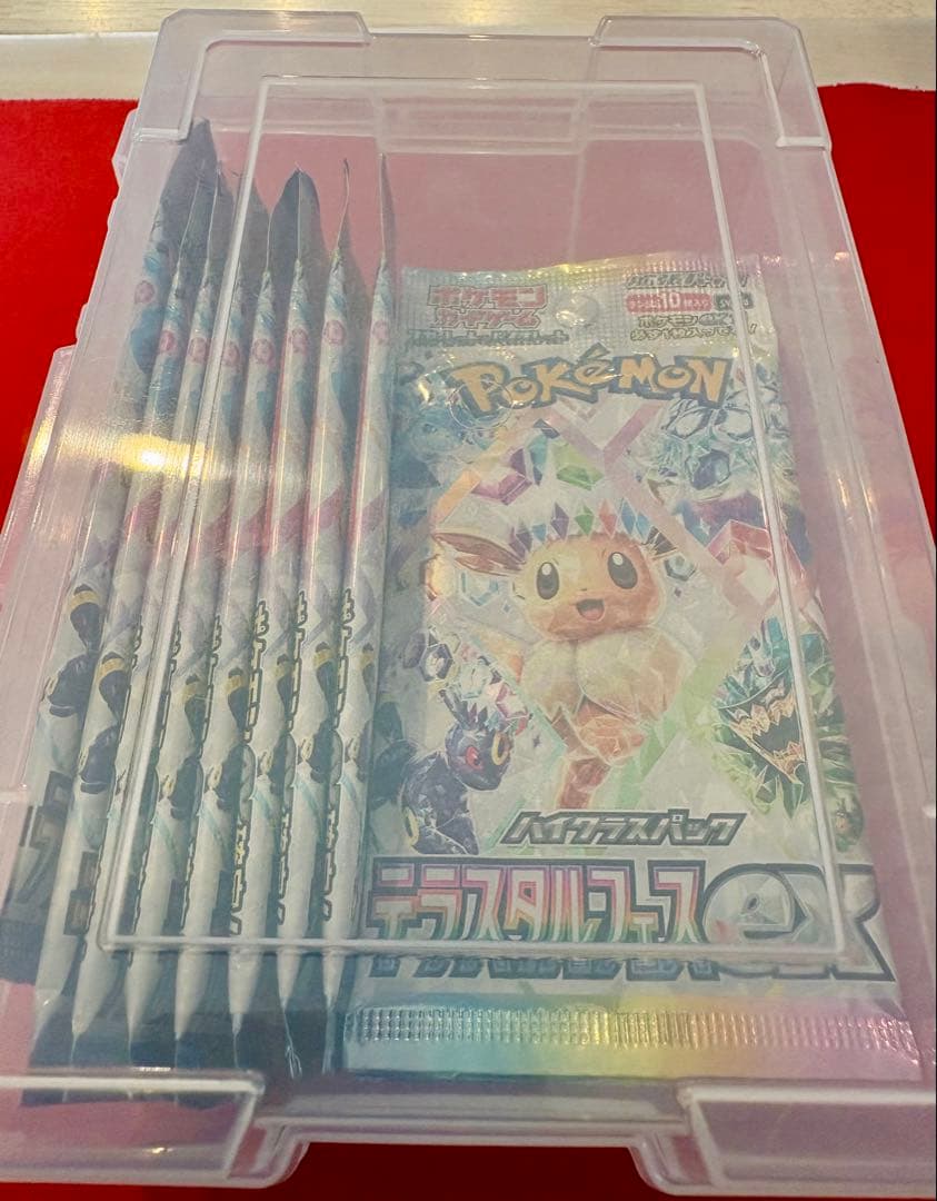 ポケモンカード テラスタルフェスex バラ20パック まとめ売り