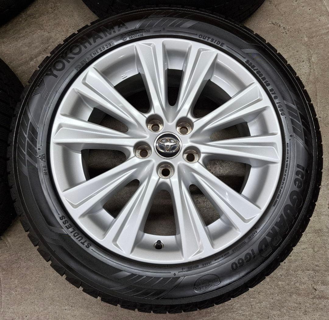 【極上品】トヨタ アルファード 純正 ホイールタイヤ 2023年 スタッドレス