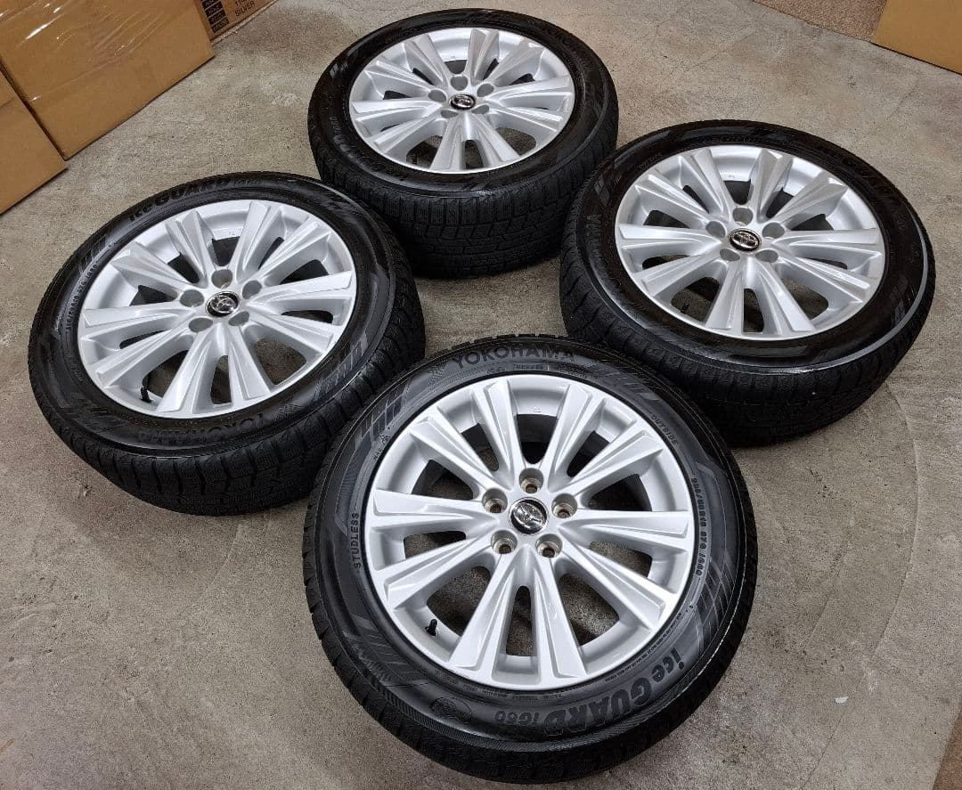 【極上品】トヨタ アルファード 純正 ホイールタイヤ 2023年 スタッドレス