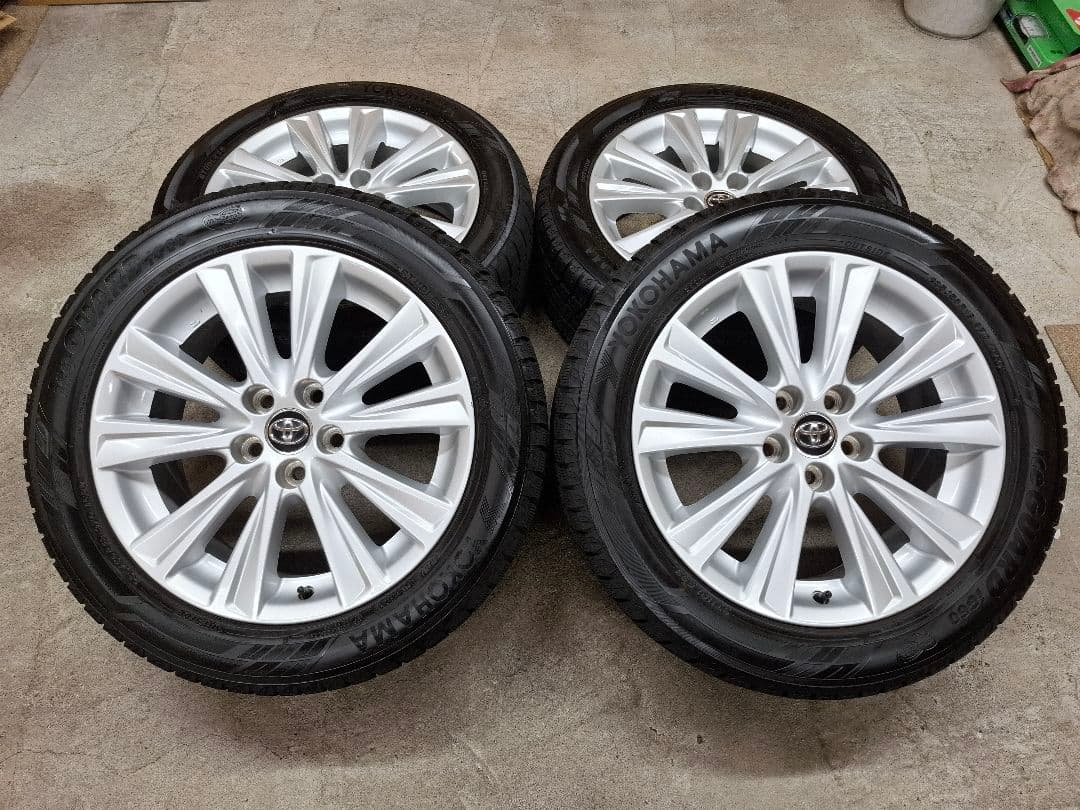 【極上品】トヨタ アルファード 純正 ホイールタイヤ 2023年 スタッドレス