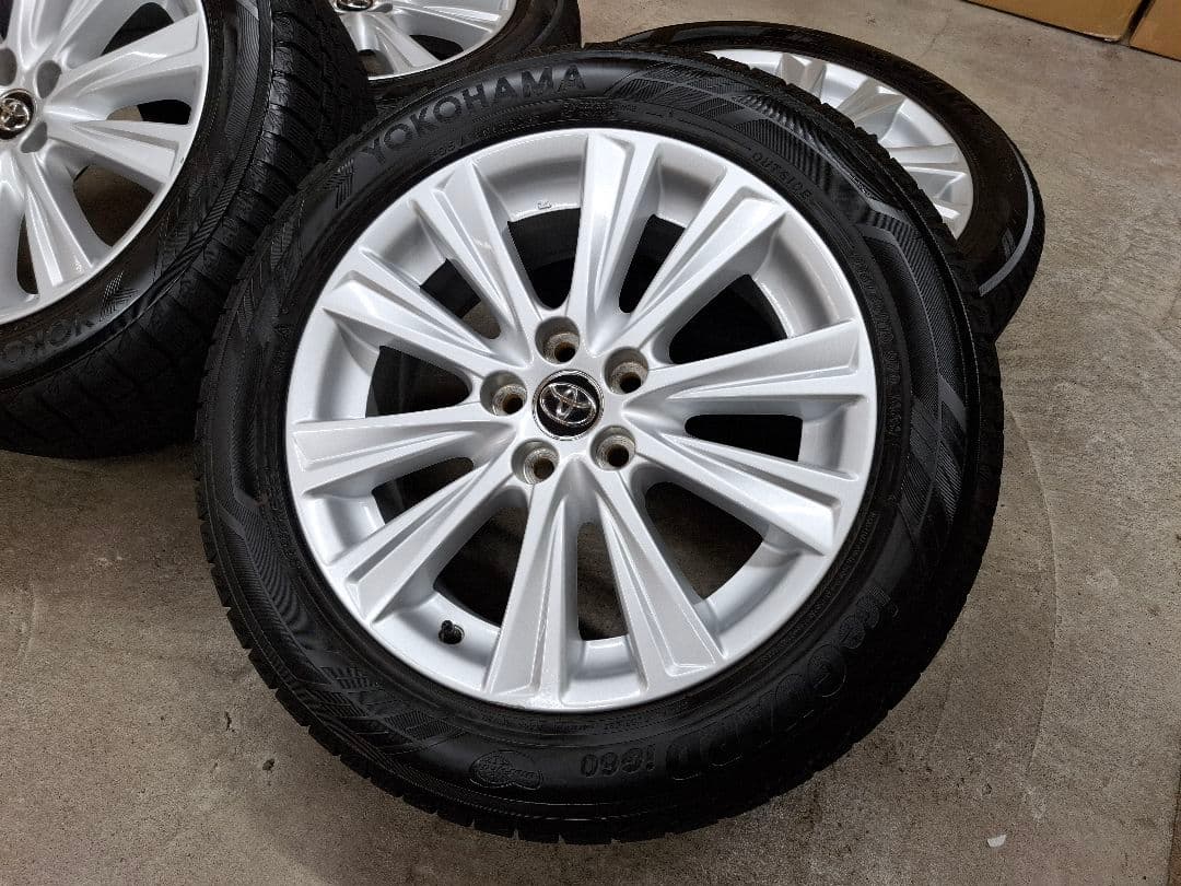 【極上品】トヨタ アルファード 純正 ホイールタイヤ 2023年 スタッドレス