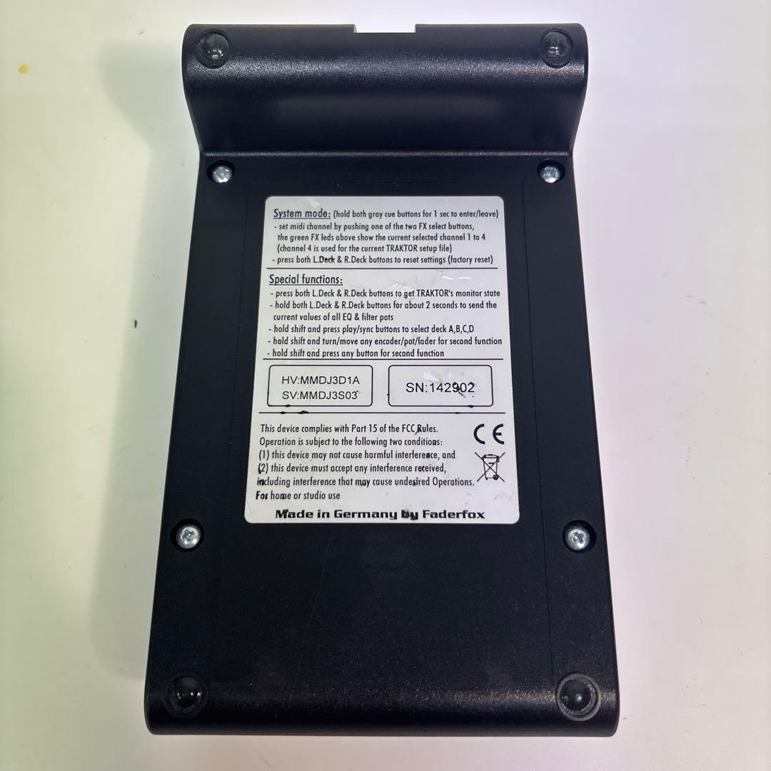 m*2様 [16180-4]現状品！faderfox DJ3 DJコントローラー