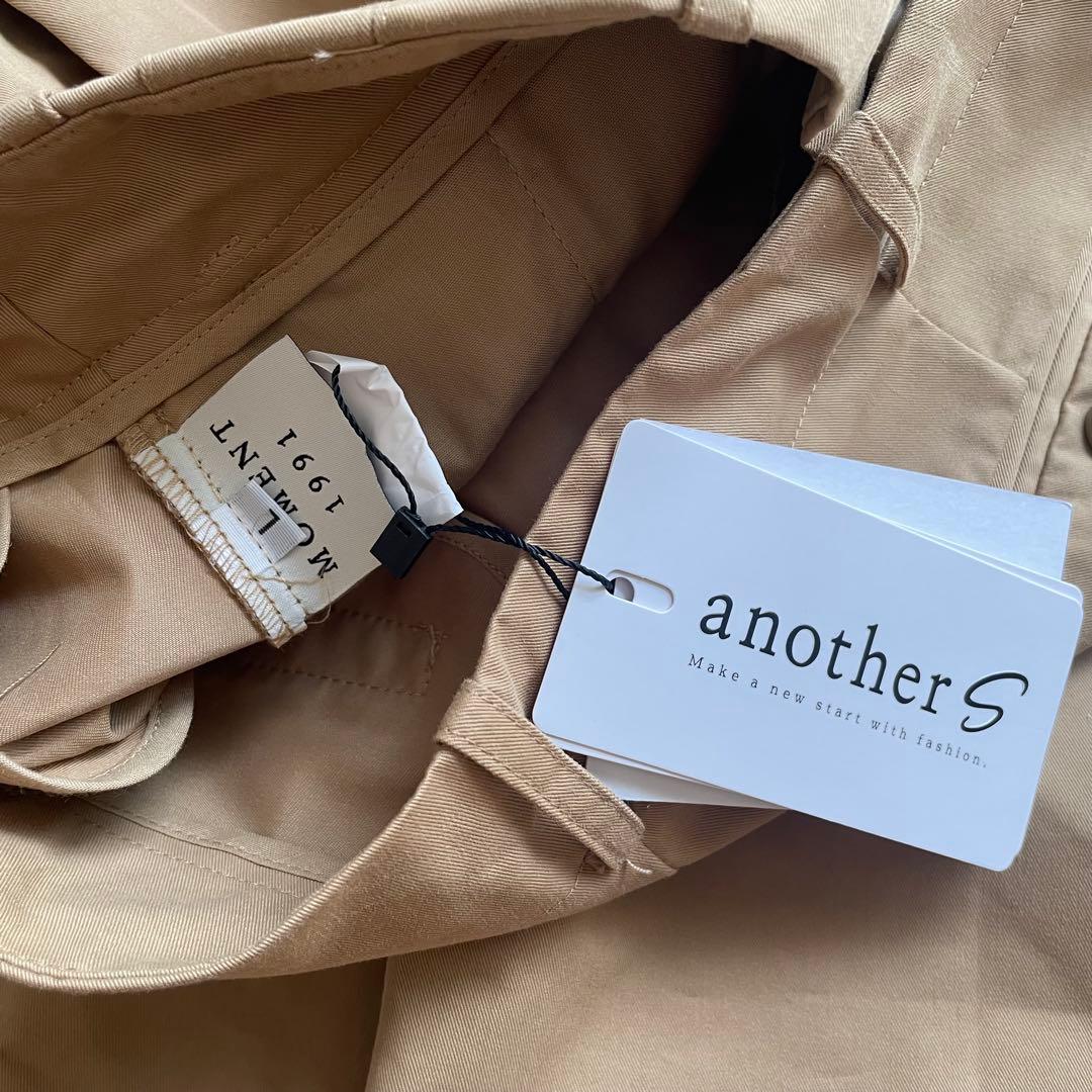 wangwang (タック入りワイドパンツ　ベージュ)